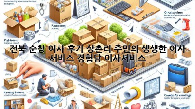 전북 순창 이사 후기🏡: 상촌리 주민의 생생한 이사 서비스 경험담! #이사서비스